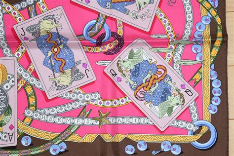 hermes playing card scarf|Hermes scarves official website.